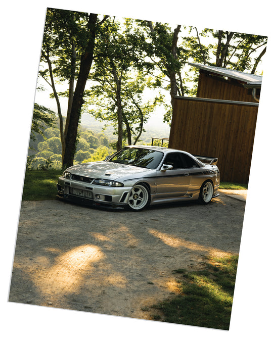 OHANA GTR R33 SIGNED PRINT - 18X24