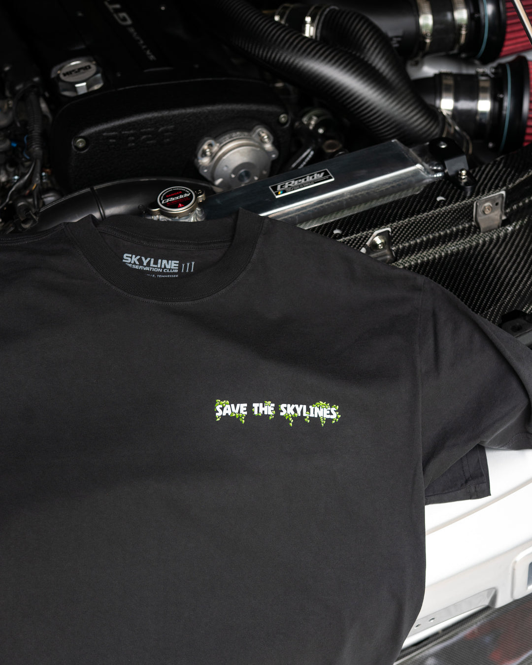 SAVE THE SKYLINES HEAVY TEE - R33 GTR EDITION