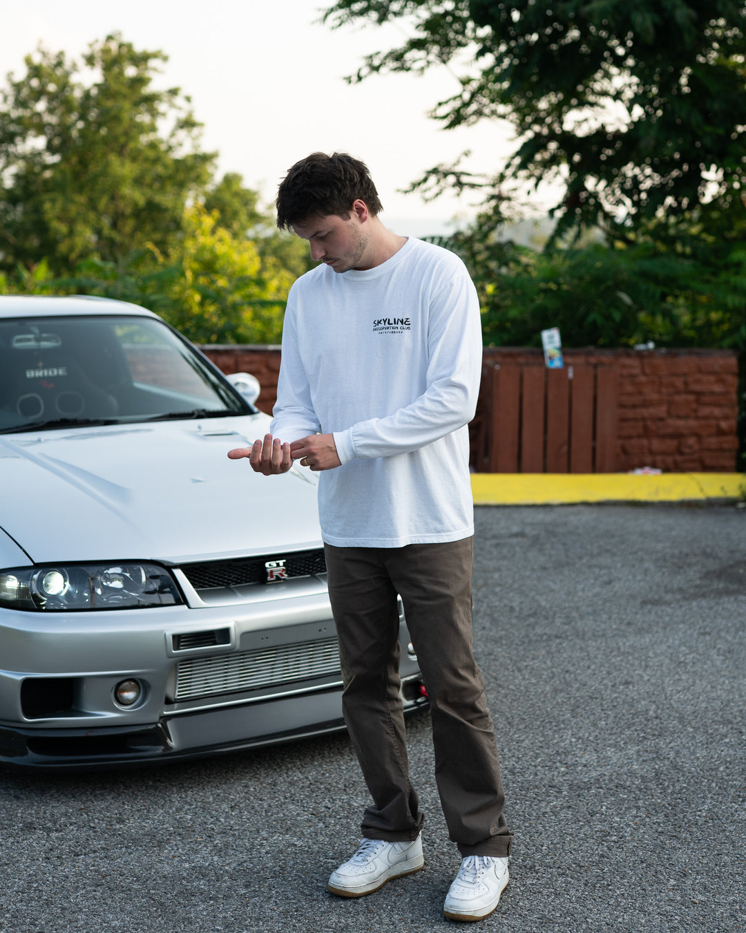 INSPIRED IN JAPAN LONG SLEEVE - WHITE