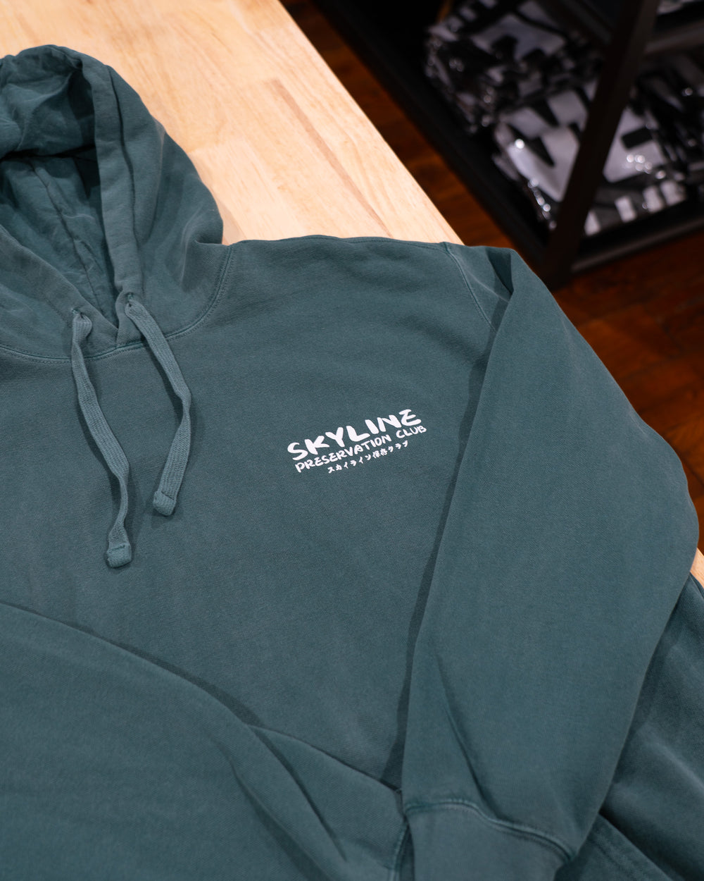 INSPIRED IN JAPAN HOODIE - KYOTO GREEN