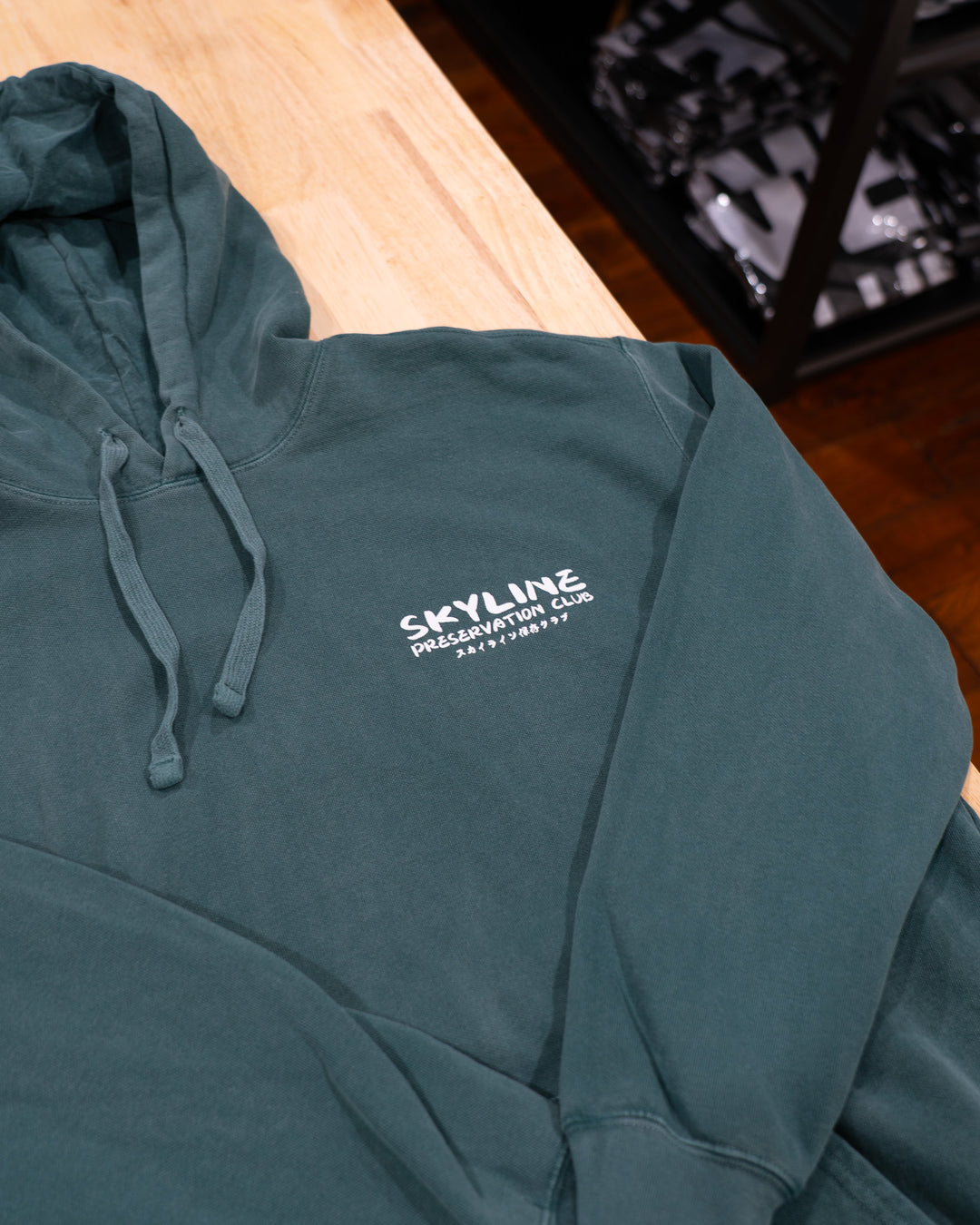 INSPIRED IN JAPAN HOODIE - KYOTO GREEN