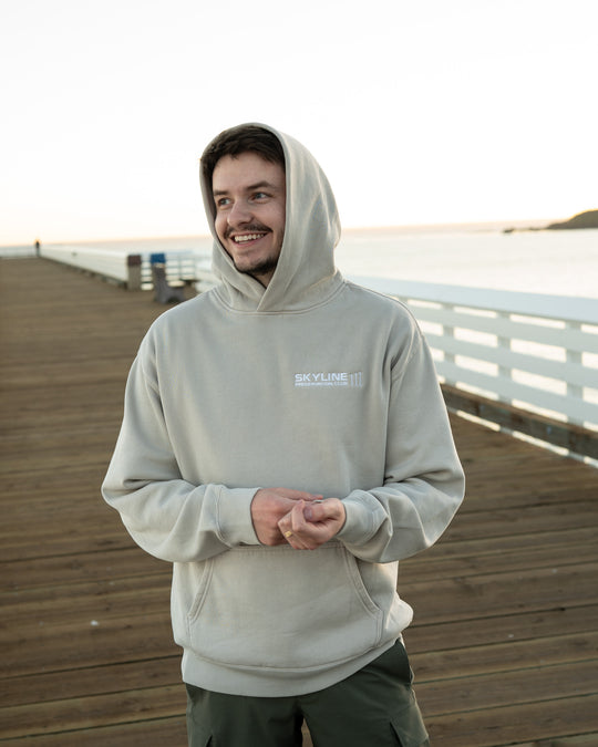 SPC PREMIUM EMBROIDERED CLUB HOODIE - FADED TATAMI