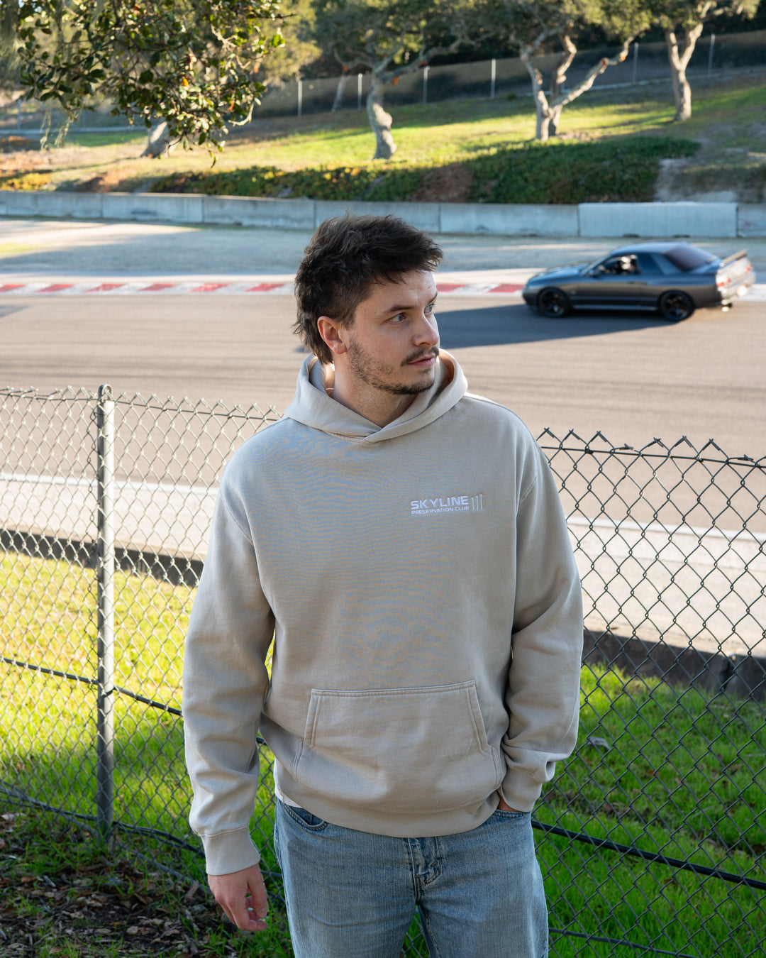 SPC PREMIUM EMBROIDERED CLUB HOODIE - FADED TATAMI